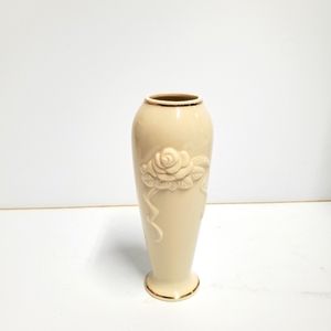 Pre-owned Lenox Rose Blossom Vase 24 Caret.